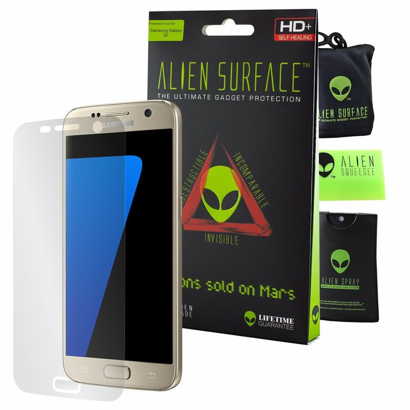 Folie Regenerabila Samsung Galaxy S7 Alien Surface XHD, Case Friendly - Clear