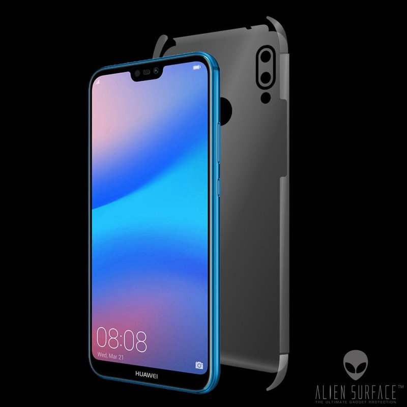 Folie 360° Huawei P20 Lite Alien Surface XHD, Ecran, Spate, Laterale - Clear