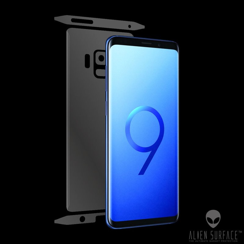 Folie 360° Samsung Galaxy S9 Alien Surface ecran, spate, laterale, camera - Clear