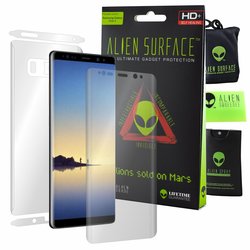 Folie 360° Samsung Galaxy Note 8 Alien Surface XHD, Ecran, Spate, Laterale - Clear