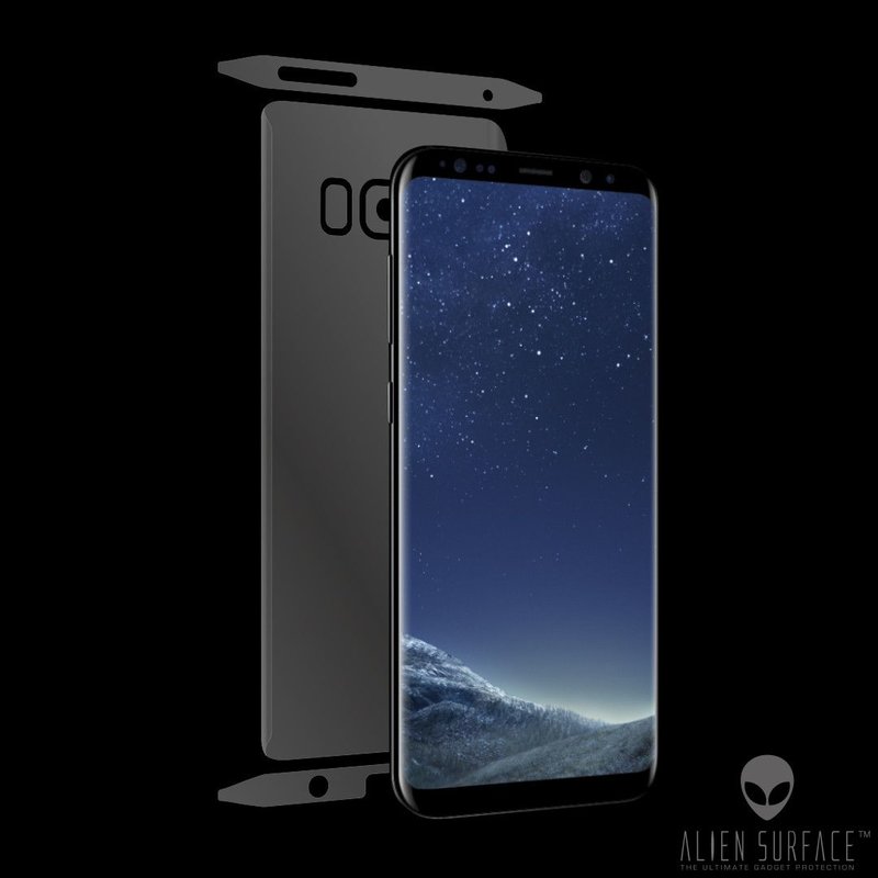 Folie 360° Samsung Galaxy S8 Alien Surface ecran, spate, laterale, camera - Clear
