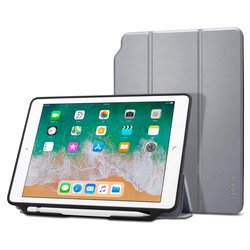 Husa Apple iPad 9.7 2017 Spigen Smart Fold 2, gri