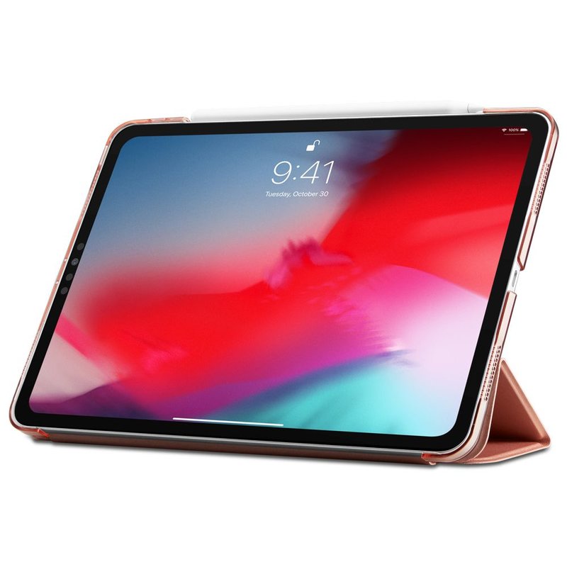 Husa tableta Apple iPad Pro 2018 11.0 A2013/A1934 Spigen Smart Fold - Rose Gold