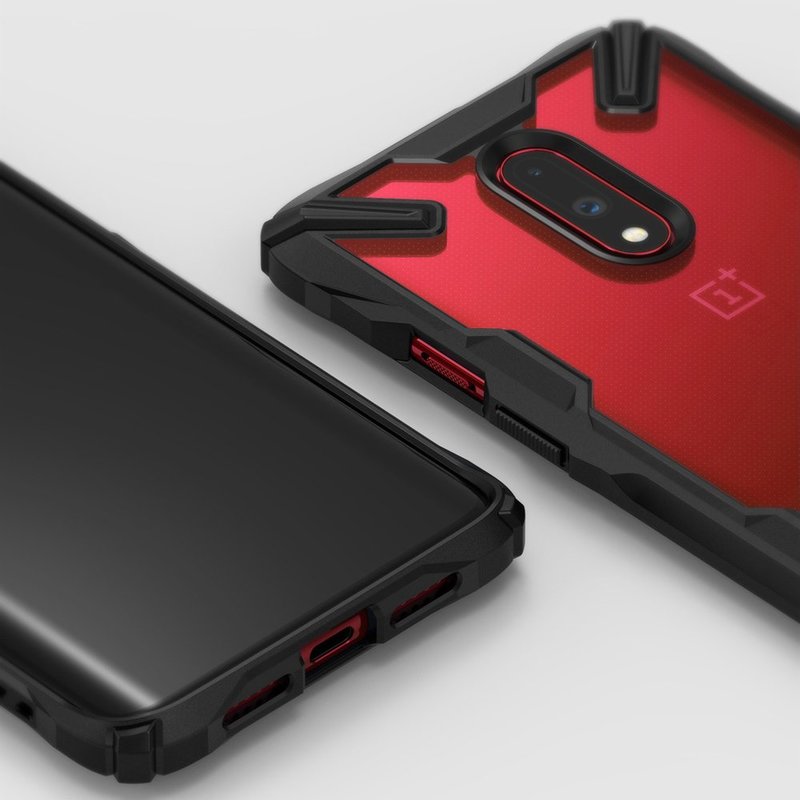 Husa OnePlus 7 Ringke Fusion X - Black