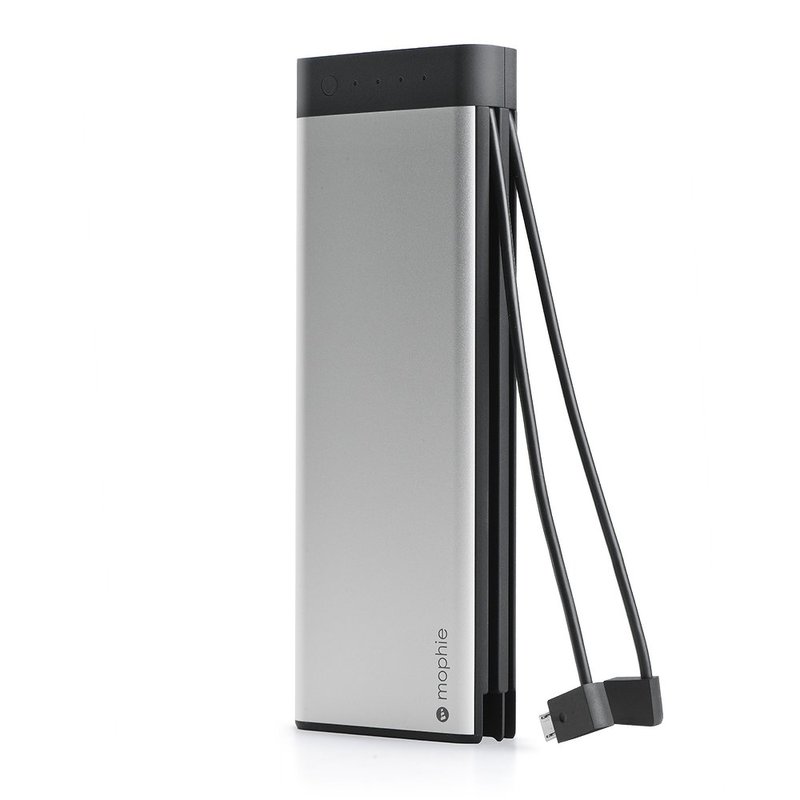 Acumulator extern 20000 mAh Mophie Quick Charge + Cablu Micro-usb - Grey