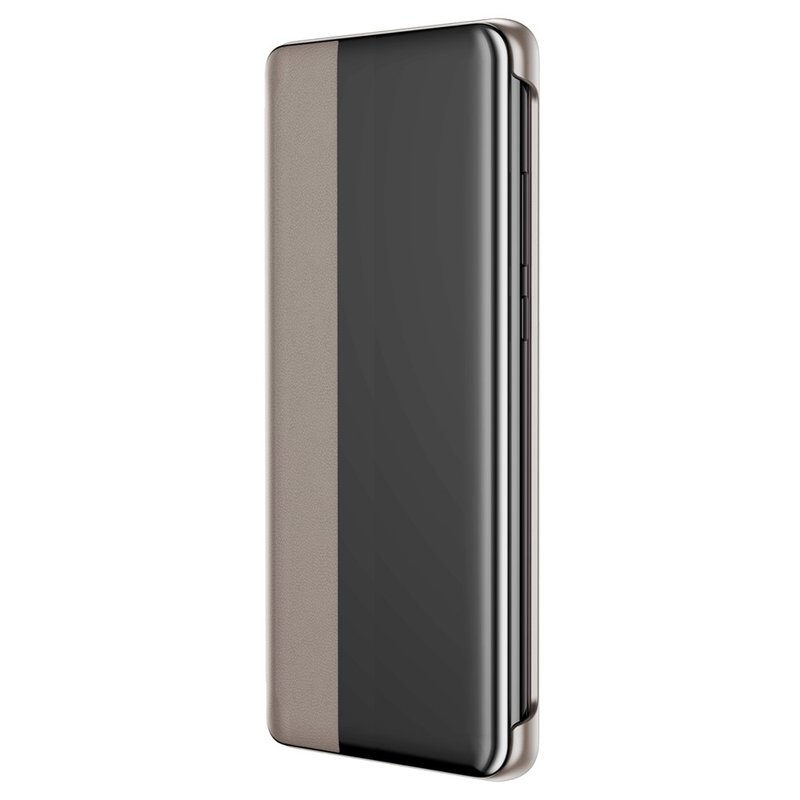 Husa Huawei P30 Pro Baseus Smart View Flip Cover with Smart Window - LTHWP30P-YP11 - Khaki