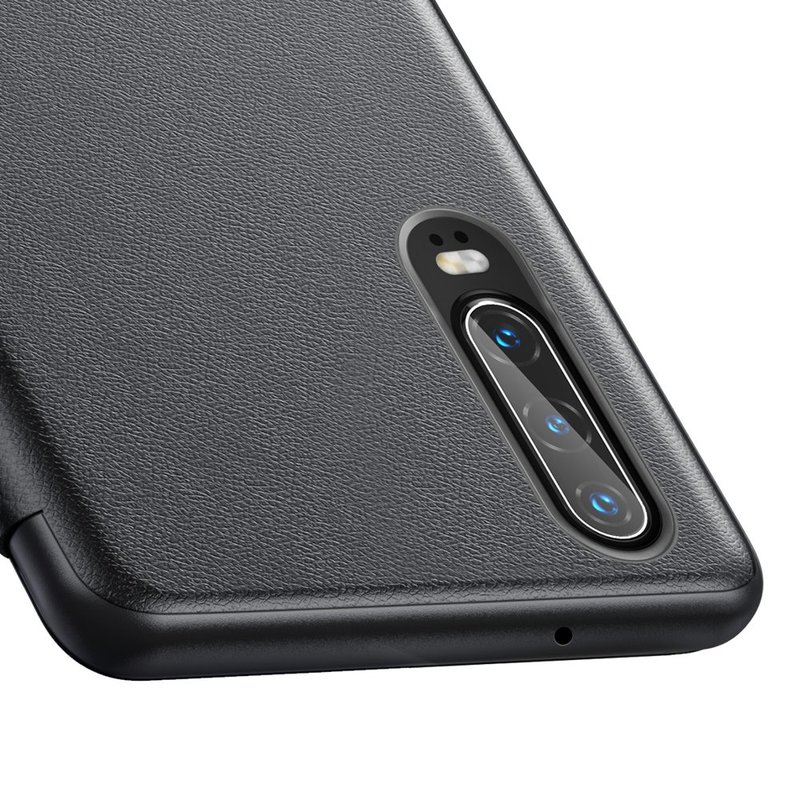 Husa Huawei P30 Baseus Smart View Flip Cover with Smart Window - LTHWP30-YP01 - Black