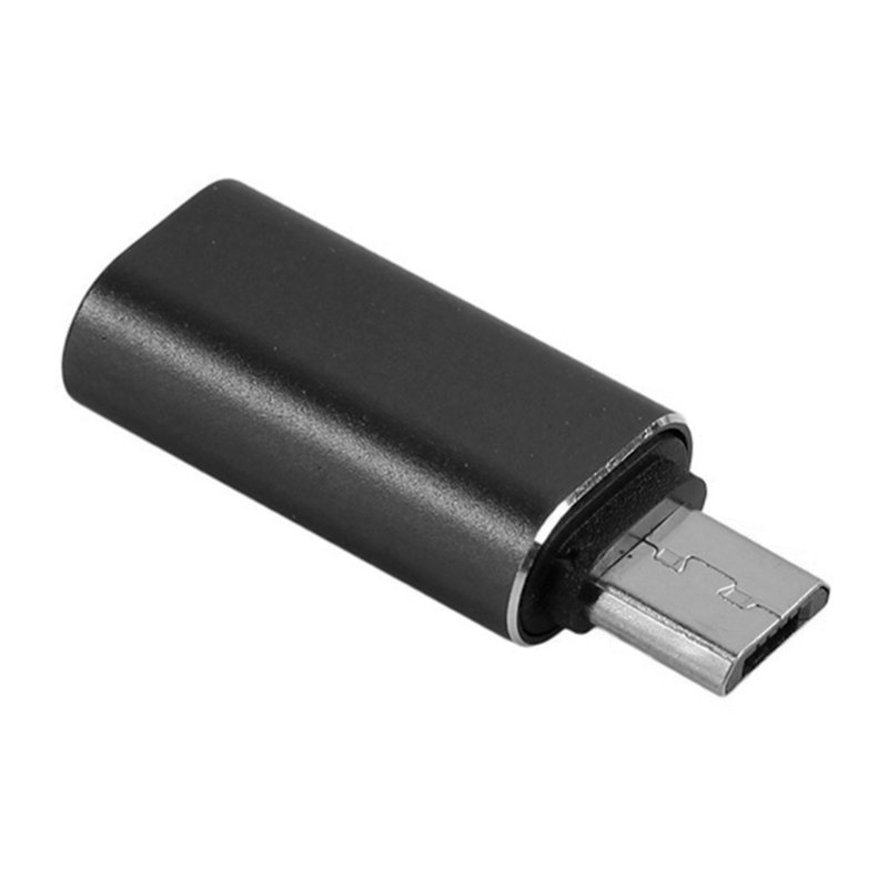 Convertor Type-C - Micro-USB - Negru