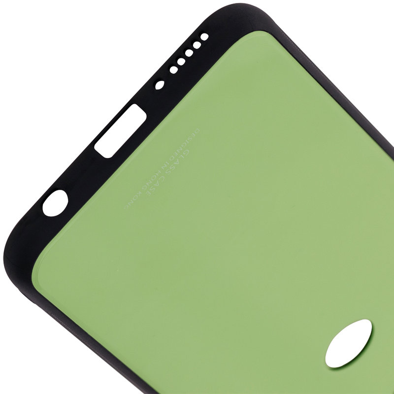 Husa Huawei Y7 Prime 2018 Glass Series - Verde