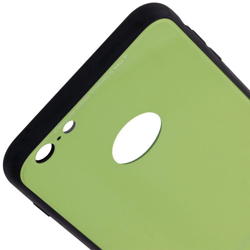 Husa iPhone 6 Plus / 6s Plus Glass Series - Verde