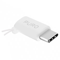 Convertor Puro Micro-USB - Type-C- Alb