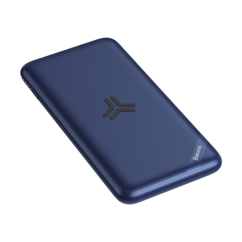 Baterie Externa Wireless 10000mAh Baseus S10 Bracket 18W - PPS10-03 - Blue