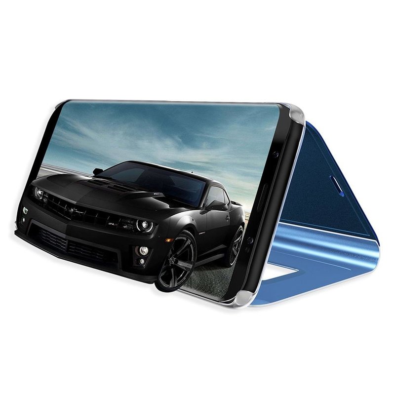 Husa Huawei Y6 2019 Flip Standing Cover - Blue