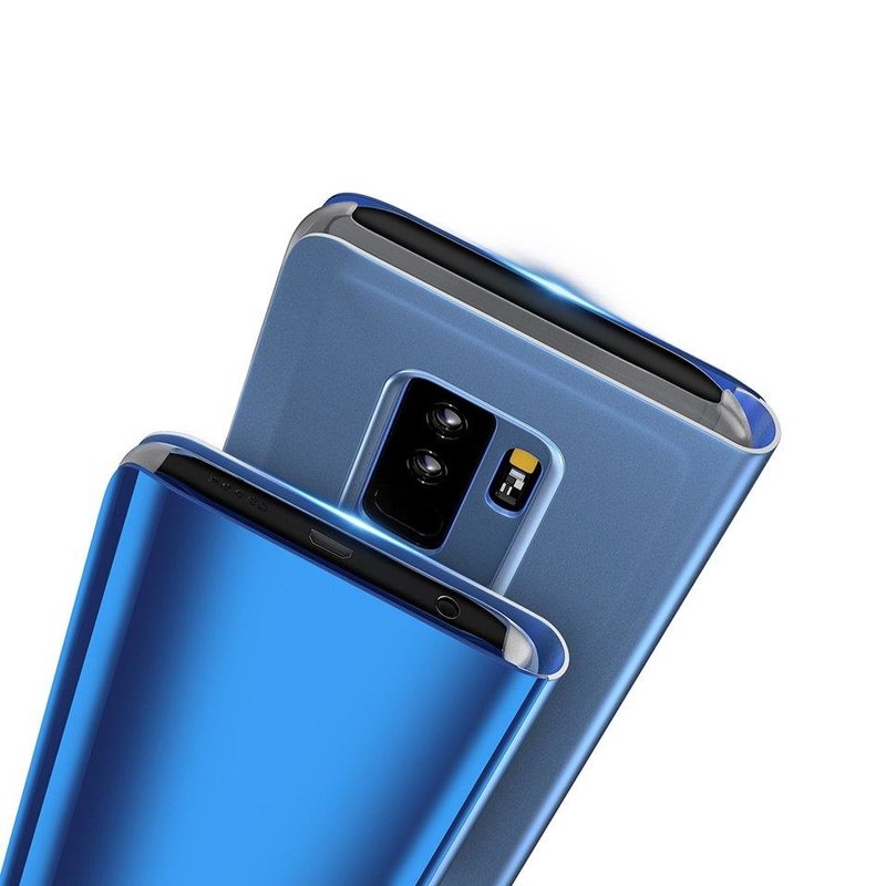 Husa Huawei Y6 2019 Flip Standing Cover - Blue