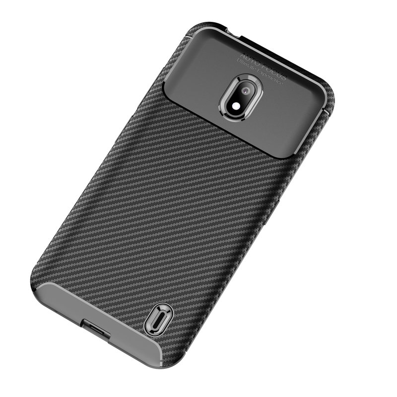 Husa Nokia 2.2 Mobster Carbon Skin Negru