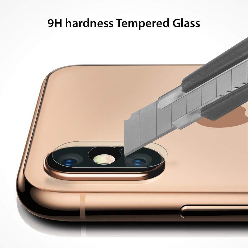 Sticla Camera iPhone XS ESR Tempered Glass Cover - 2 Pack - Transparent