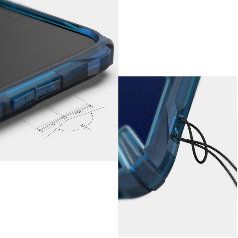 Husa Xiaomi Redmi Note 7 Ringke Fusion X - Space Blue