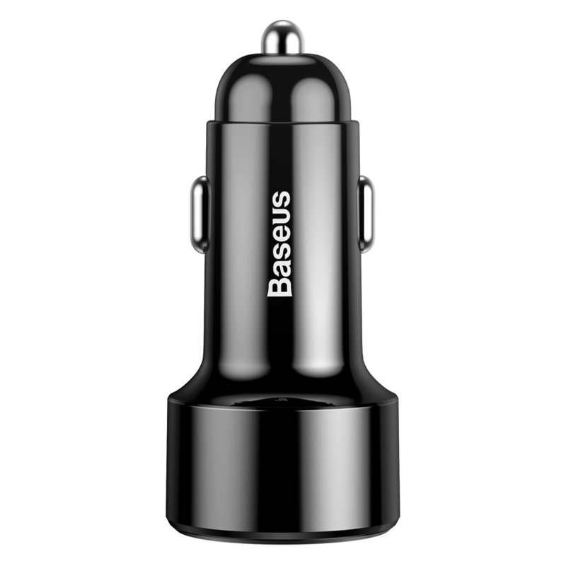 Incarcator Auto Baseus Magic Series USB + USB Type-C Quick Charging 6A - CCMLC20C-01 - Black