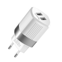 Incarcator Priza Hoco C55A Intelligent Balance 2.4A - White