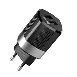 Incarcator Priza Hoco C55A Intelligent Balance 2.4A - Black