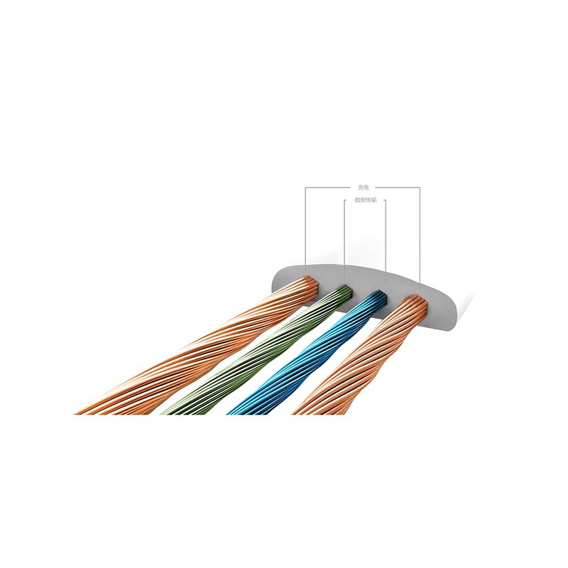 Cablu de date 1M Recci RCT-D100 USB to Type-C Fast Charging - Blue