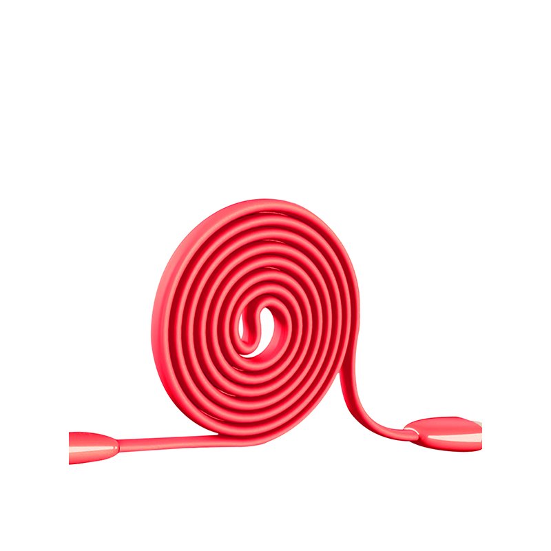 Cablu de date 1M Recci Jelly RCT-S100 USB to Type-C Fast Charging - Green