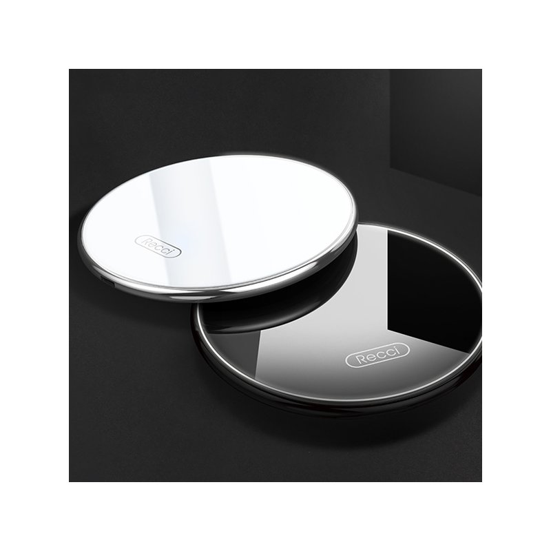 Incarcator Wireless Recci Starry RWP-F2 Induction Charger Micro-USB - Black