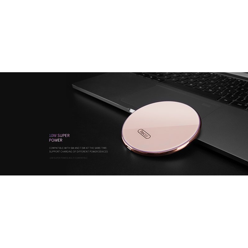 Incarcator Wireless Recci Starry RWP-F2 Induction Charger Micro-USB - Black