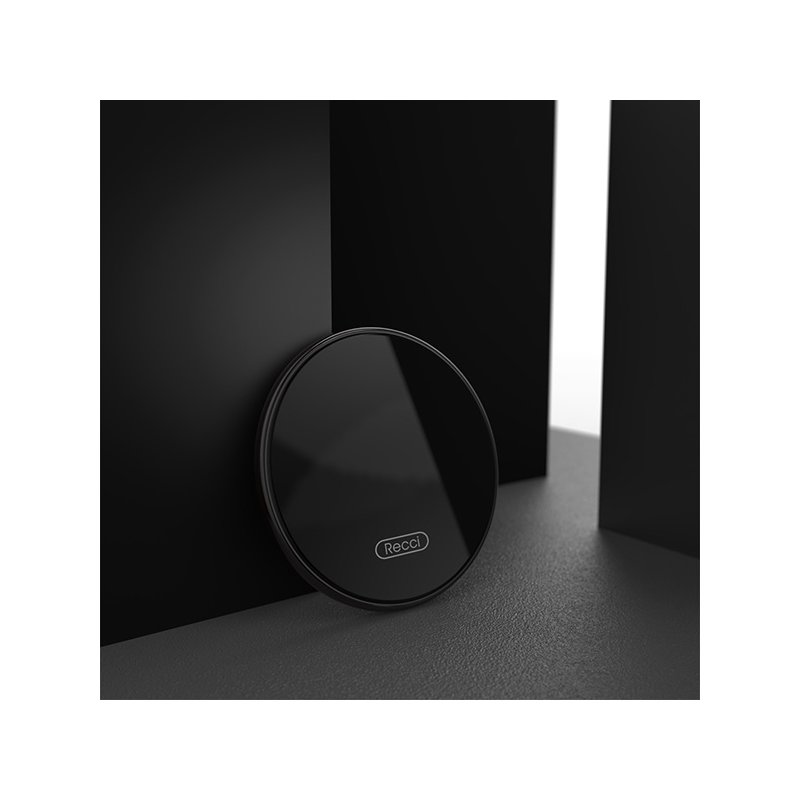 Incarcator Wireless Recci Starry RWP-F2 Induction Charger Micro-USB - Black