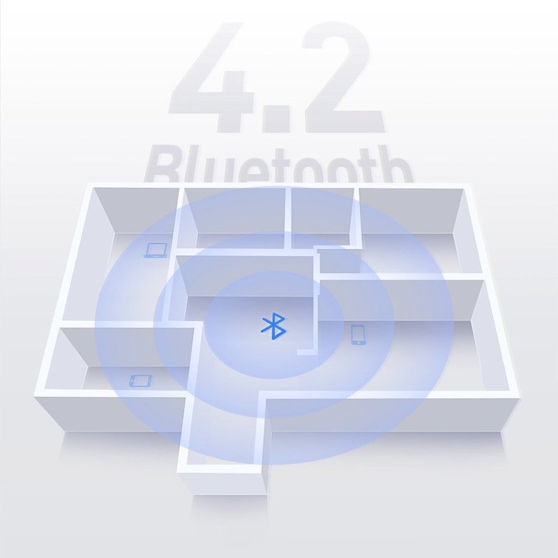 Boxa Portabila Bluetooth Baseus Encok E09 Stylish Wireless with Alarm Clock/LED - Black NGE09-01