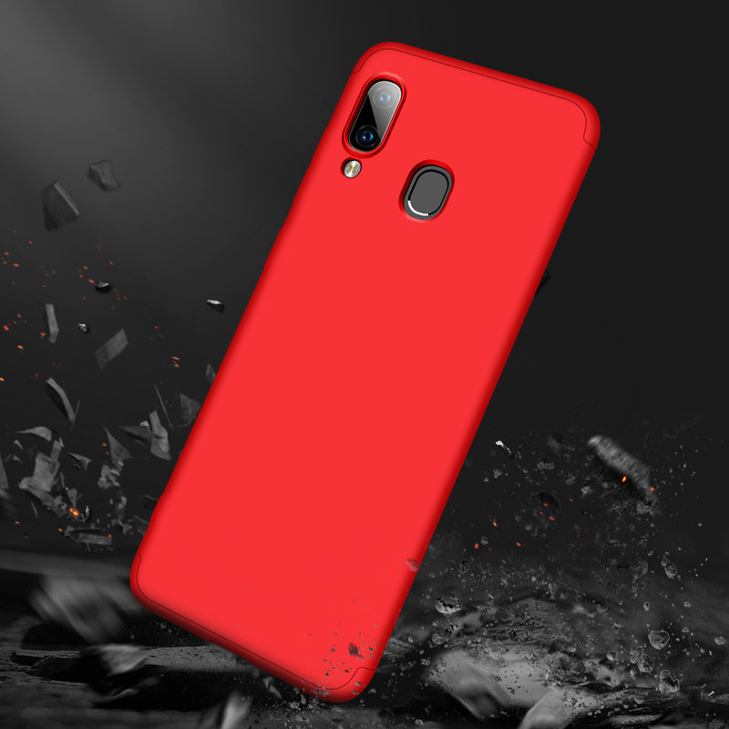 Husa Samsung Galaxy A40 GKK 360 Full Cover Rosu