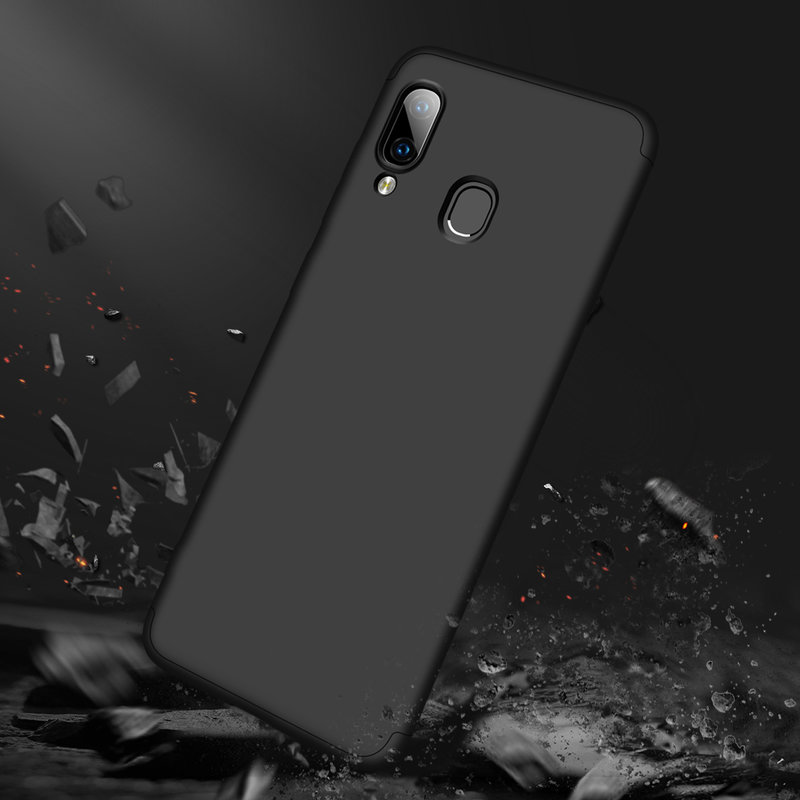 Husa Samsung Galaxy A40 GKK 360 Full Cover Negru