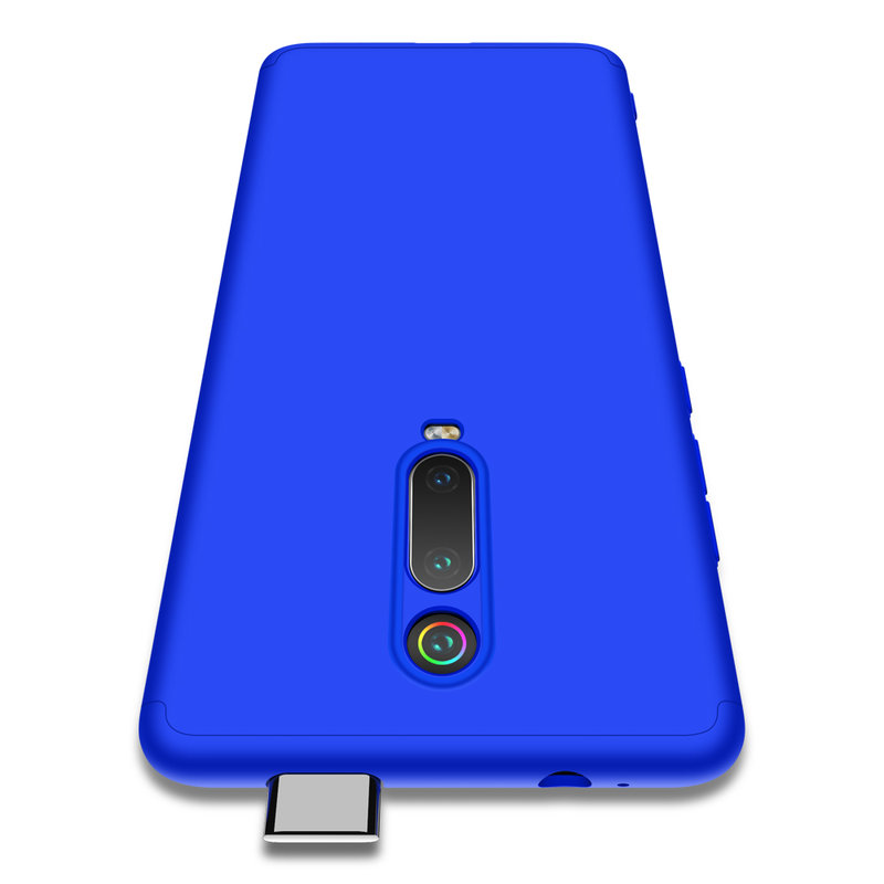 Husa Xiaomi Mi 9T GKK 360 Full Cover Albastru