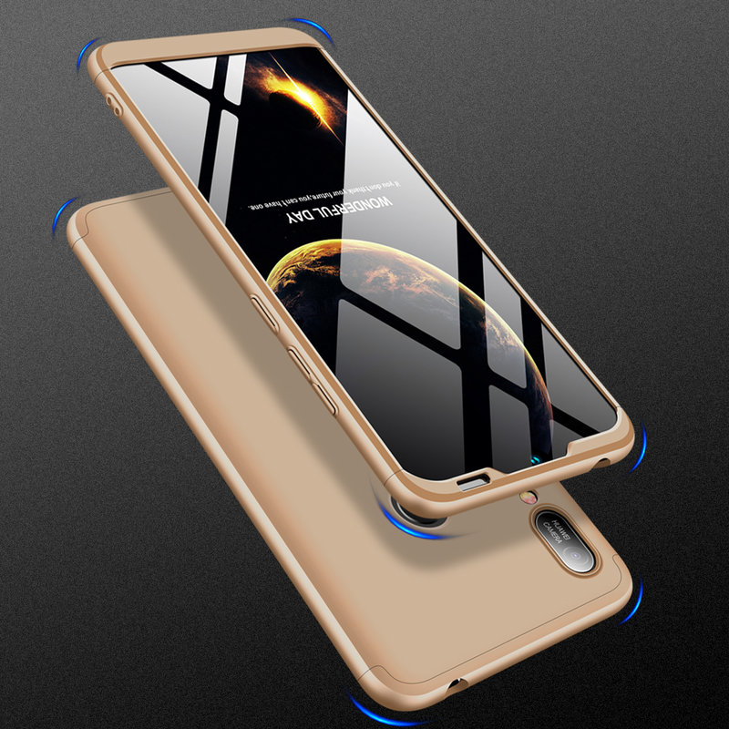 Husa Huawei Y6 2019 GKK 360 Full Cover Auriu
