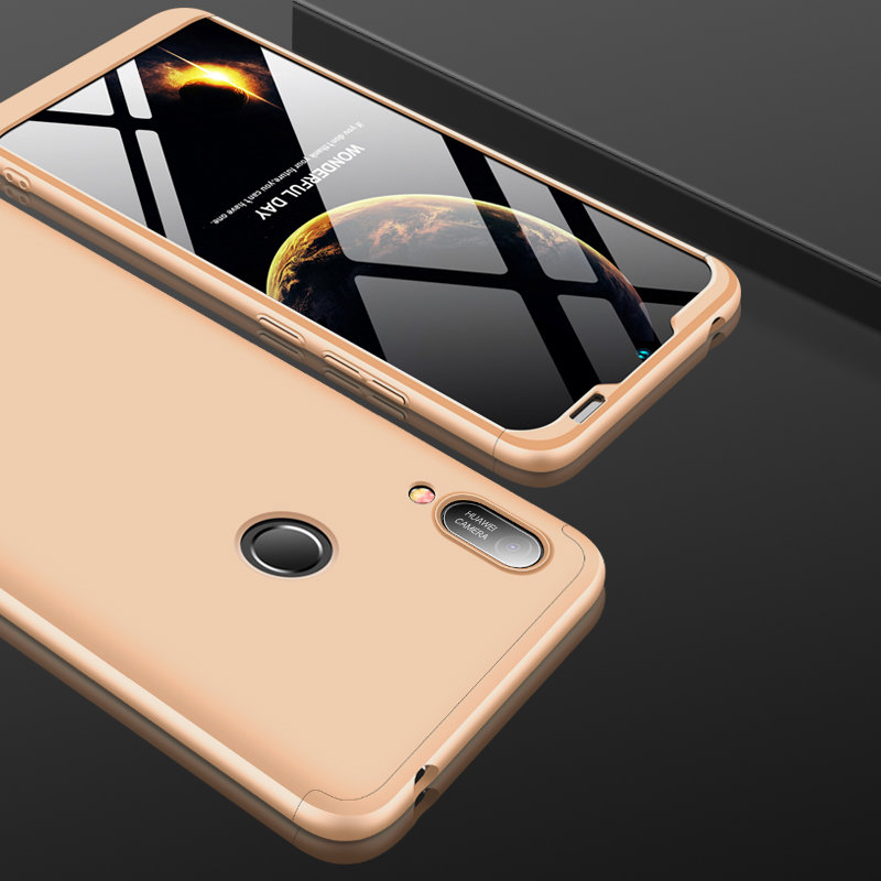 Husa Huawei Y6 2019 GKK 360 Full Cover Auriu
