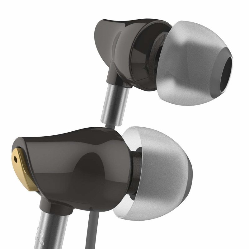 Casti In-Ear cu Microfon Rock Nano Zircon Stereo Headset 3.5mm - RAU0501 - Black