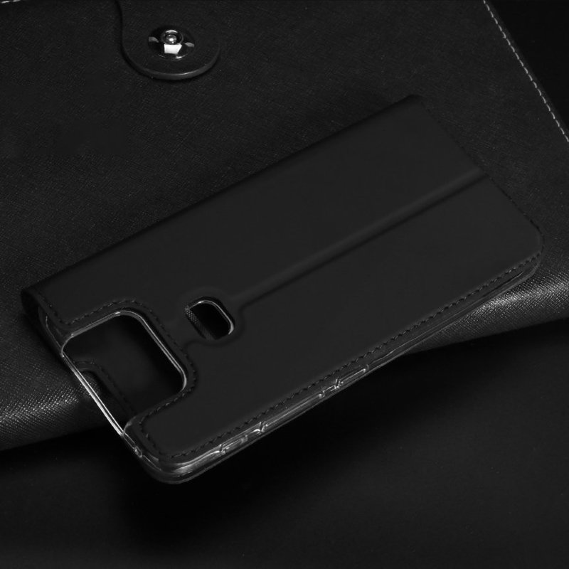Husa Asus Zenfone 6 ZS630KL Dux Ducis Flip Stand Book - Negru