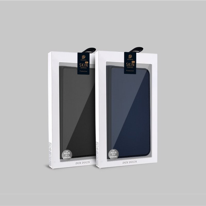 Husa Asus Zenfone 6 ZS630KL Dux Ducis Flip Stand Book - Negru