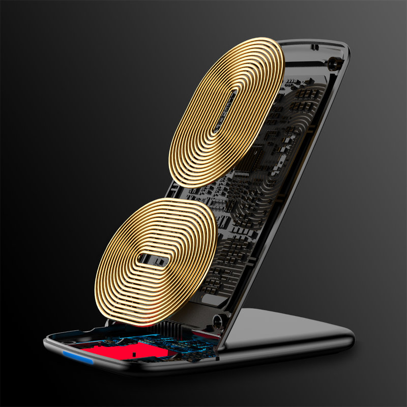 Incarcator Wireless Rock W3 PRO Quick Charge 10W - Q720 - Black