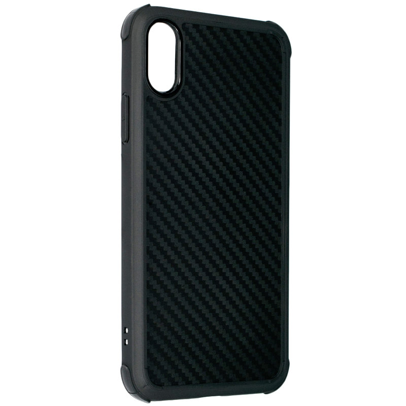 Husa iPhone X, iPhone 10 Roar Carbon Armor - Negru
