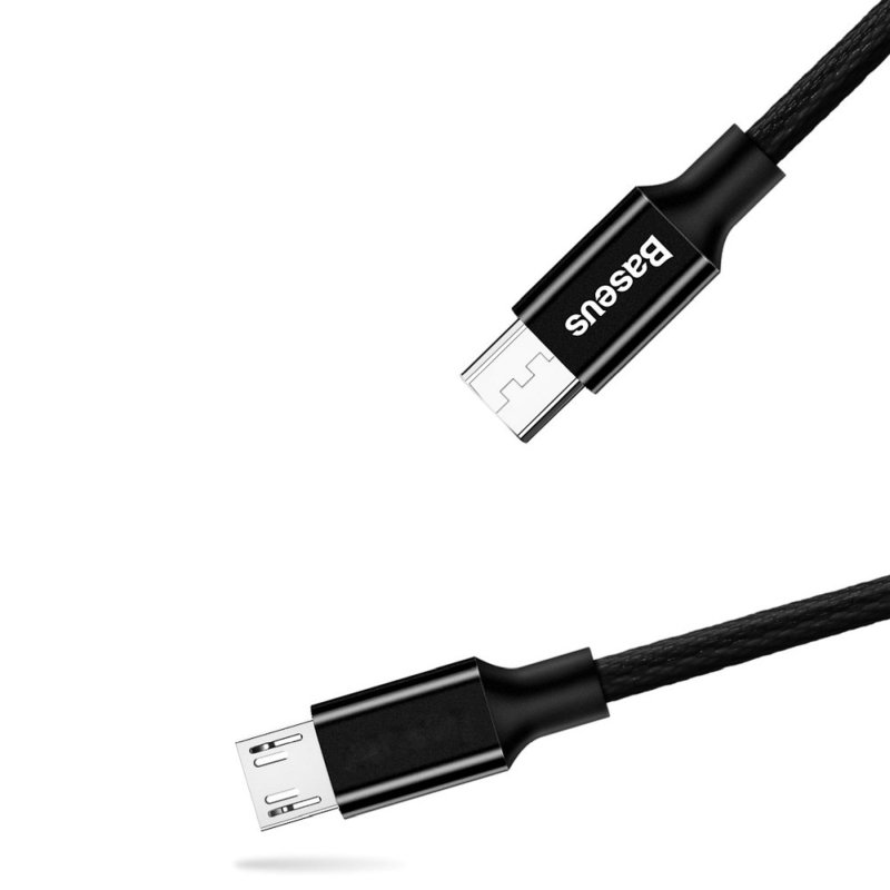 Cablu De Date Micro-USB Baseus Yiven Cable 1M 2.0A - Black CAMYW-A01