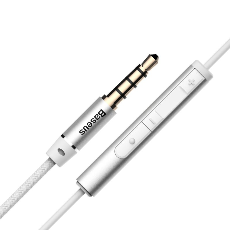 Casti In-Ear Cu Microfon Baseus Encok H06 - NGH06-0S - Alb