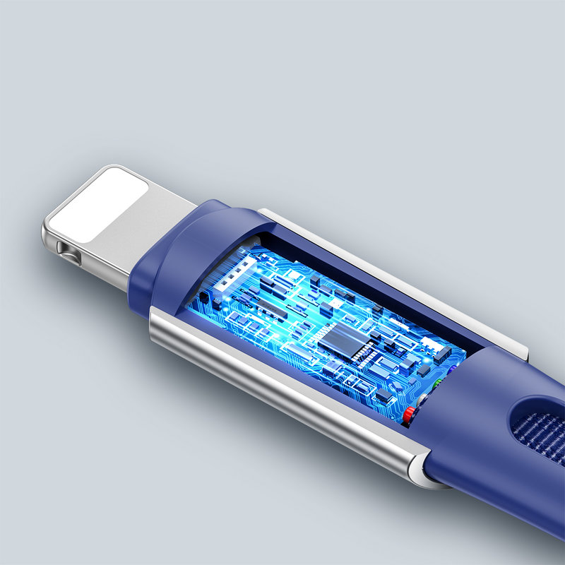 Cablu de date Rock USB to Lightning Chinese Zodiac 1M - RCB0682 - Red