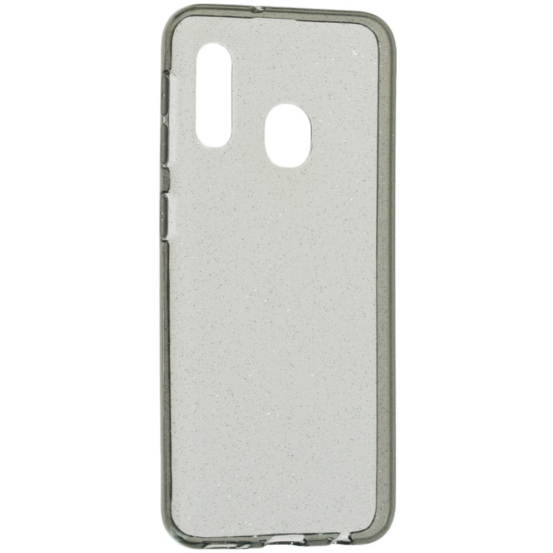 Bumper Samsung Galaxy A20e Silicon Crystal Glitter Case - Fumuriu