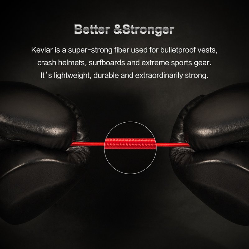 Cablu de date Rock Hi-Tensile Charge&Sync USB to Type-C - RCB0558 - Black