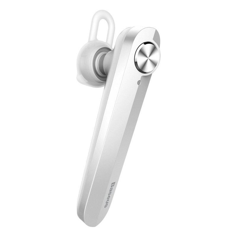 Casca Bluetooth Baseus Aluminium A01 White
