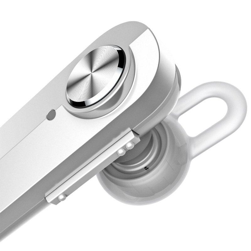 Casca Bluetooth Baseus Aluminium A01 White