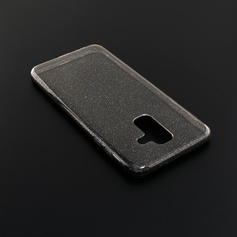 Husa Samsung Galaxy A6 Plus 2018 Silicon Crystal Glitter Case - Fumuriu