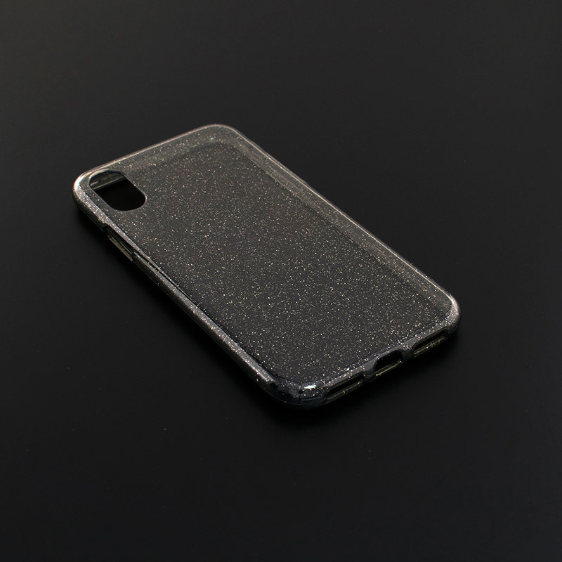 Husa iPhone X, iPhone 10 Silicon Crystal Glitter Case - Fumuriu