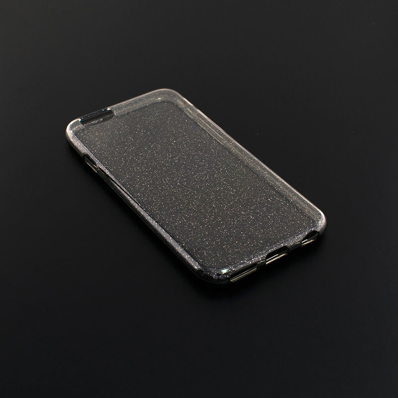 Husa iPhone 6 / 6S Silicon Crystal Glitter Case - Fumuriu